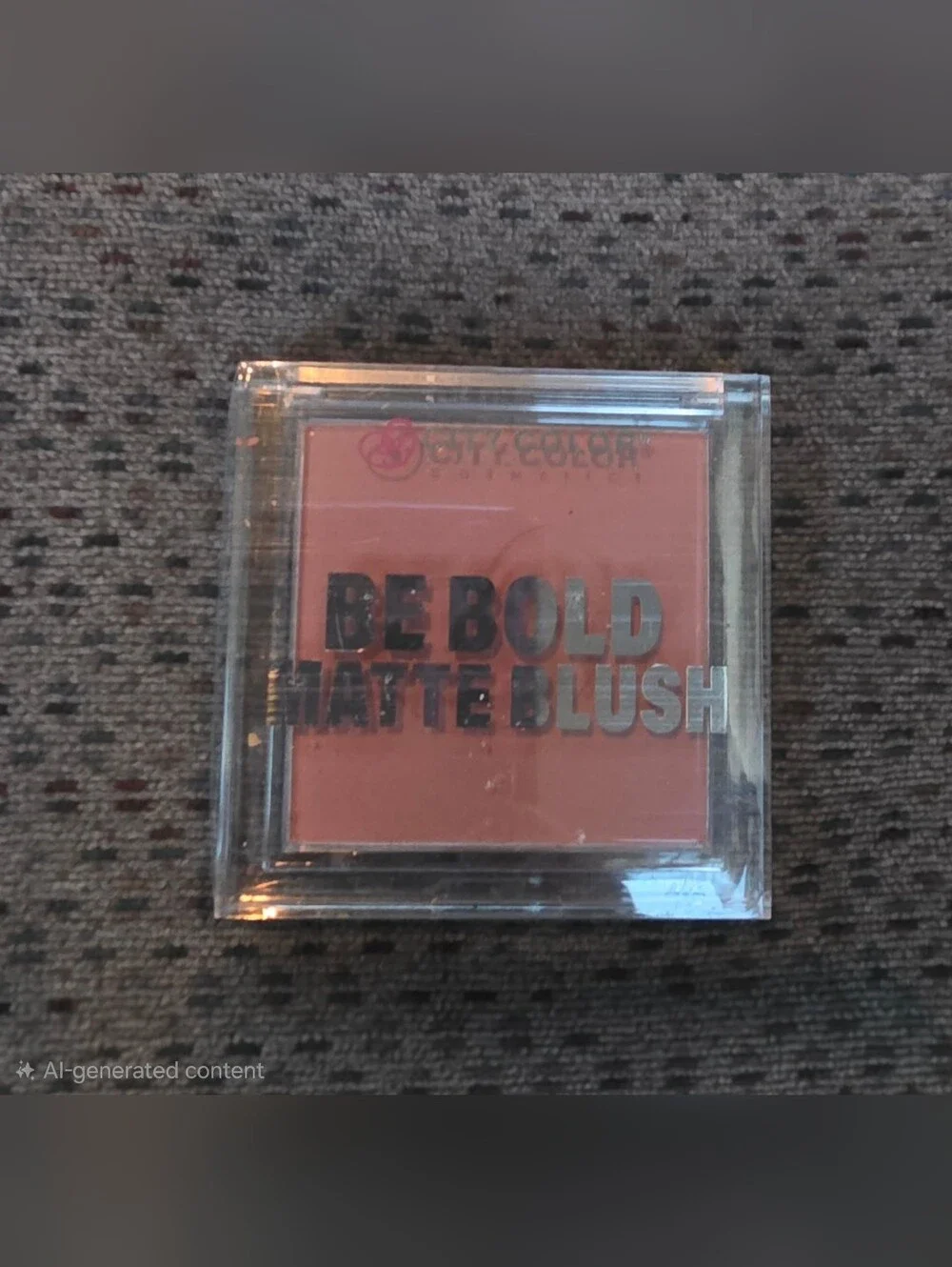 City Color Be Bold Matte Blush - Velvet Kiss 0.32oz BNIB